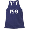 k 9 Racerback Tank
