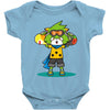 rufu the skaterwolf Baby Onesie