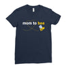 Mom to Bee Baby Boy Ladies Fitted T-Shirt
