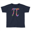 spring pi tshirts  flowery colorful pi day gifts Toddler T-shirt