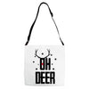 oh deer Adjustable Strap Totes