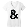 pizza &amp; beer Women's V-Neck T-Shirt