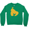 king gorilla Crewneck Sweatshirt