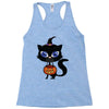 witch cat Racerback Tank