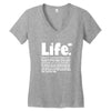 life  available for a limited time only Women's V-Neck T-Shirt