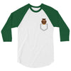 pocket owl 3/4 Sleeve Shirt