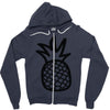 pineapple Zipper Hoodie
