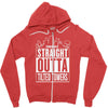 straight outta tilted towers Zipper Hoodie