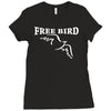 lynyrd skynard free bird ronnie van zant Ladies Fitted T-Shirt