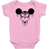 dead mickey mouse halloween Baby Onesie