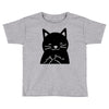 black cat (2) Toddler T-shirt