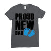 proud new boy Ladies Fitted T-Shirt