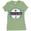want to ken diversion heineken Ladies Fitted T-Shirt