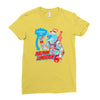 dolphin lundgren Ladies Fitted T-Shirt