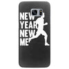 new year, new me running fitness Samsung Galaxy S7 Edge Case