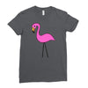 animal pink Ladies Fitted T-Shirt