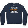 chicago bears tee packers can suck my ditka Crewneck Sweatshirt