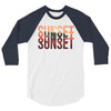 Sunset 3/4 Sleeve Shirt