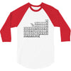 questionable table of elements 3/4 Sleeve Shirt
