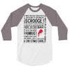 scrooge 3/4 Sleeve Shirt