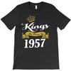 kings are born in 1957 T-Shirt