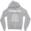 October Girl Zipper Hoodie