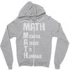 math mental abuse to humans Zipper Hoodie