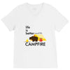 life is better around the campfire V-Neck Tee