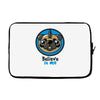 believe in pugcorns Laptop sleeve