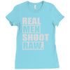 shoot raw Ladies Fitted T-Shirt