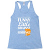 funny little brains Racerback Tank