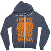 pizza! Zipper Hoodie