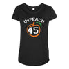 Impeach 45 Maternity Scoop Neck T-shirt