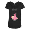 Estimated Delivery September Baby Girl Maternity Scoop Neck T-shirt