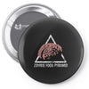 zombie food pyramid Pin-back button
