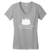i only get blown on birthdays Women's V-Neck T-Shirt