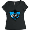 stay gamer Women's Triblend Scoop T-shirt