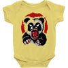angry panda Baby Bodysuit
