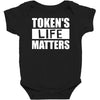 tokens life matters Baby Bodysuit