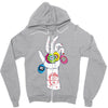 no life Zipper Hoodie