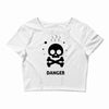 danger Crop Top