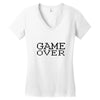 game over Women's V-Neck T-Shirt