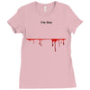 i'm fine Ladies Fitted T-Shirt
