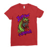 zombie horse classic Ladies Fitted T-Shirt