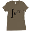 sexy math t shirt s m l xl 2xl 3xl funny awesome sex humor college ner Ladies Fitted T-Shirt