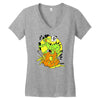 croc o ween Women's V-Neck T-Shirt
