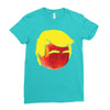 Peach Trump T-Shirt Ladies Fitted T-Shirt
