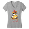 taco cat Women's V-Neck T-Shirt