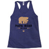 papa bear Racerback Tank