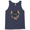 blue and tan frenchie Tank Top